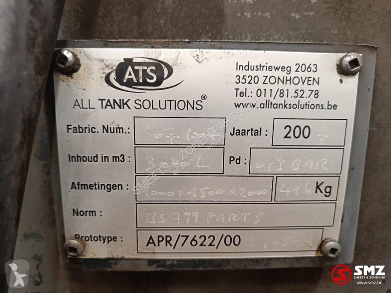 Reservedele til lastbil  Occ brandstoftank...