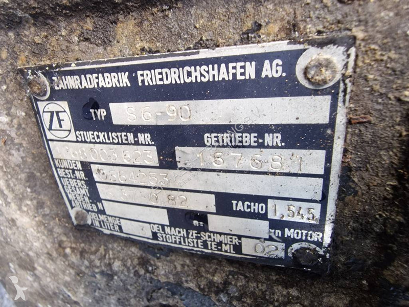 Teherautó-alkatrészek ZF S6-90