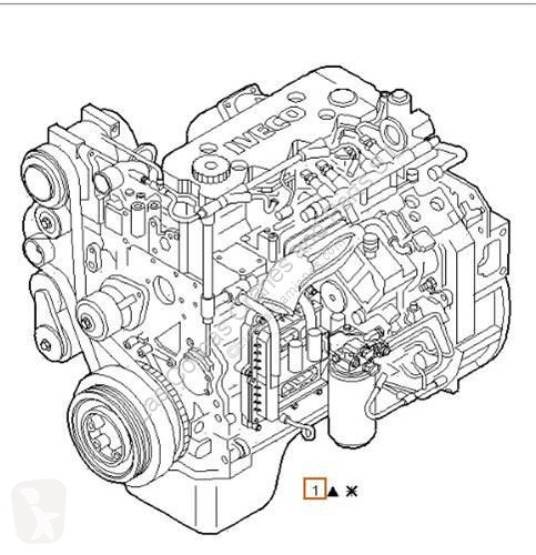 Reservdelar lastbilar Iveco Moteur Motor...