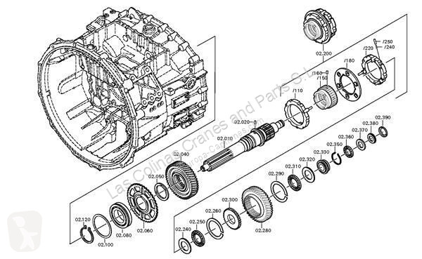 Reservdelar lastbilar DAF Moteur Despiece Motor...