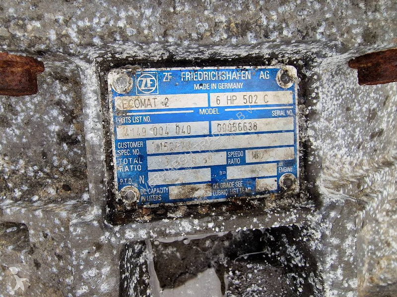 Piese camioane ZF Ecomat 2 6 HP 502 C