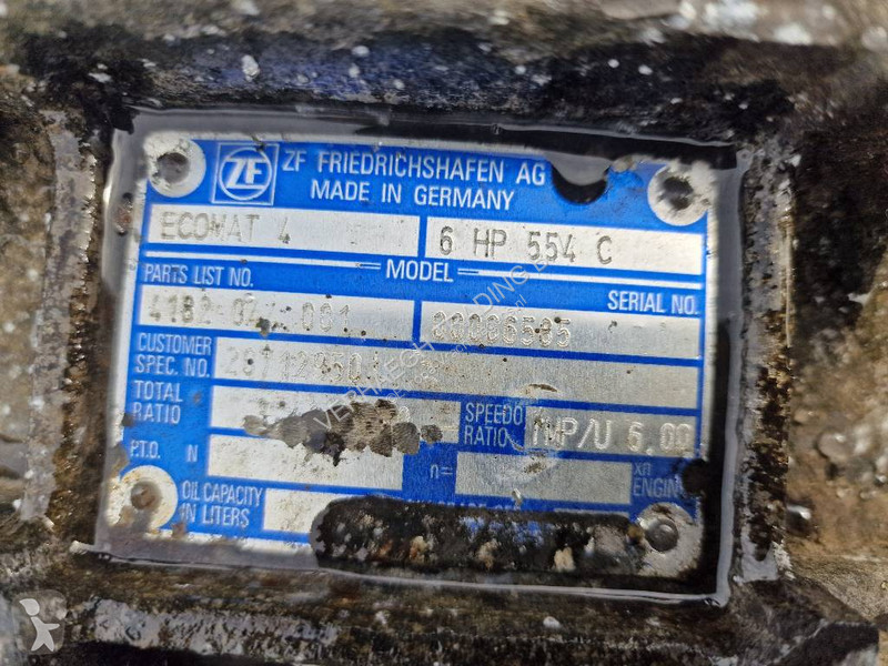 Reservdelar lastbilar ZF ECOMAT 4 6HP 554C