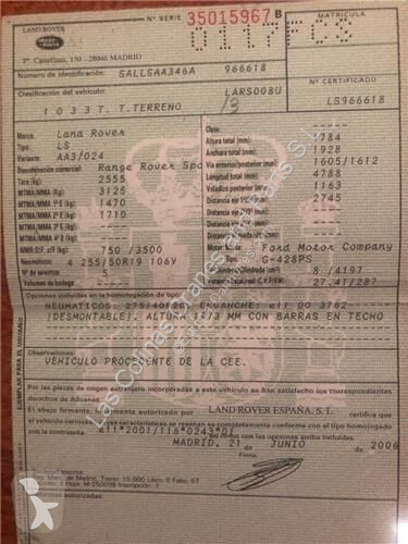Vrachtwagenonderdelen Land Rover Moteur pour...