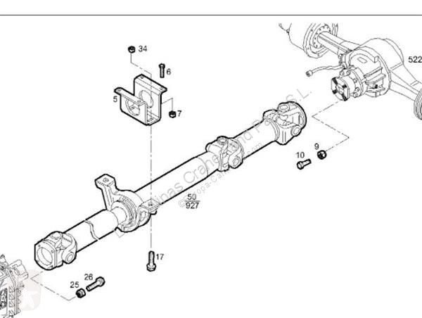 Vrachtwagenonderdelen Iveco Arbre de...