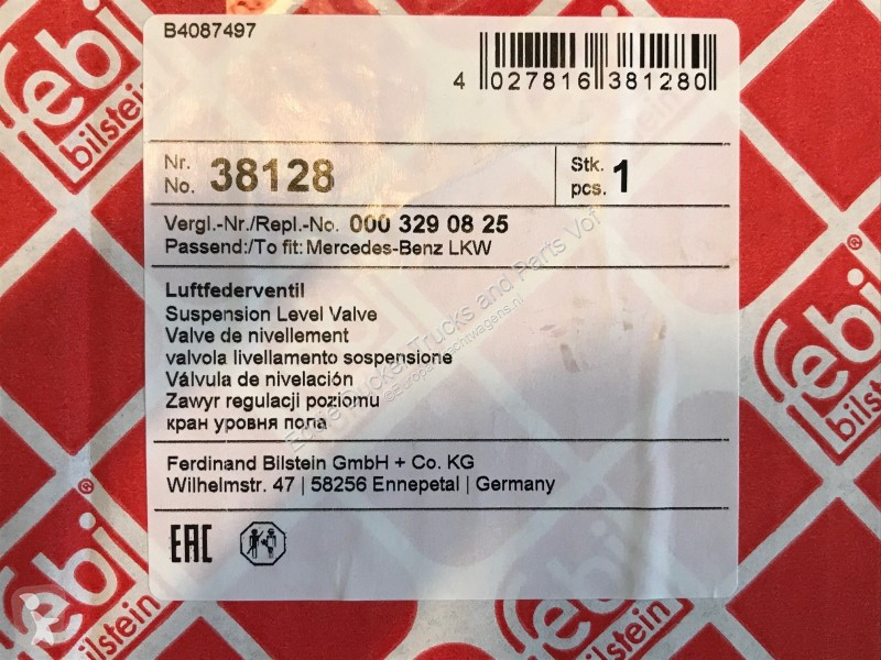 Vrachtwagenonderdelen Mercedes 0003290825 FEBI...