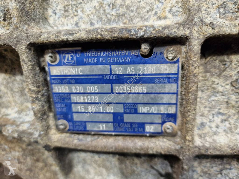 Reservdelar lastbilar ZF ASTRONIC 12 AS 2130 TD