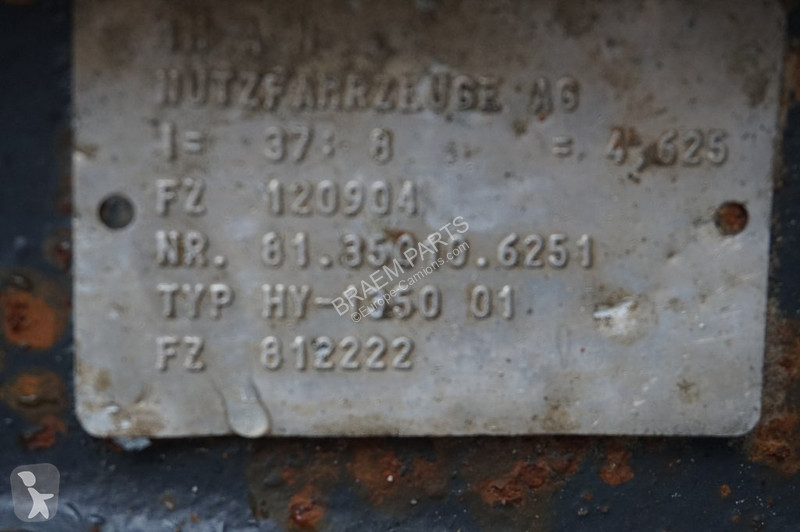 Reservdelar lastbilar MAN HY-1350-01 37/8