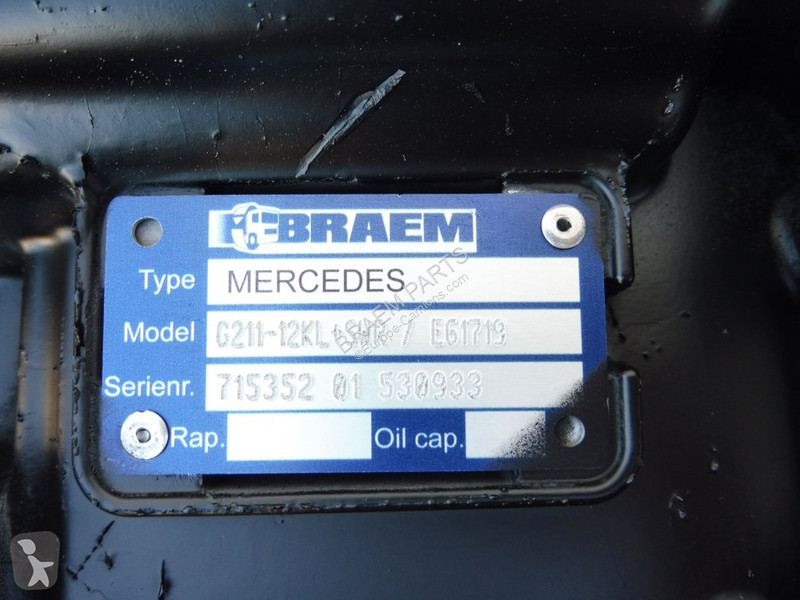 Reservdelar lastbilar Mercedes G211-12L MP4+VBSWR