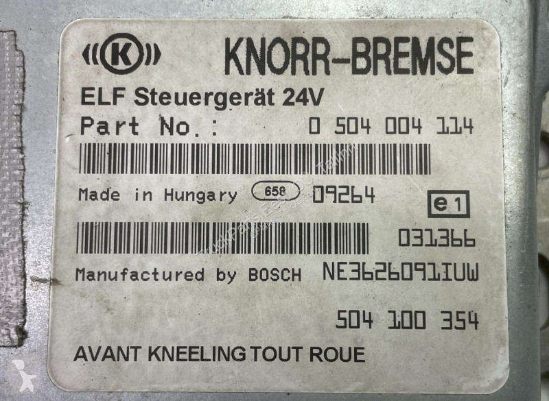 Pièces poids lourds Irisbus EURORIDER (01.01-)