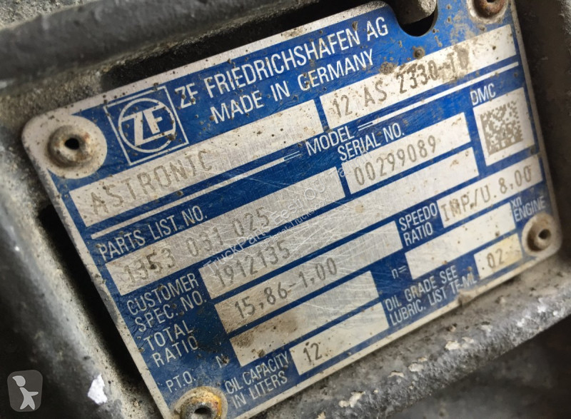 Pièces poids lourds DAF (01.14-)