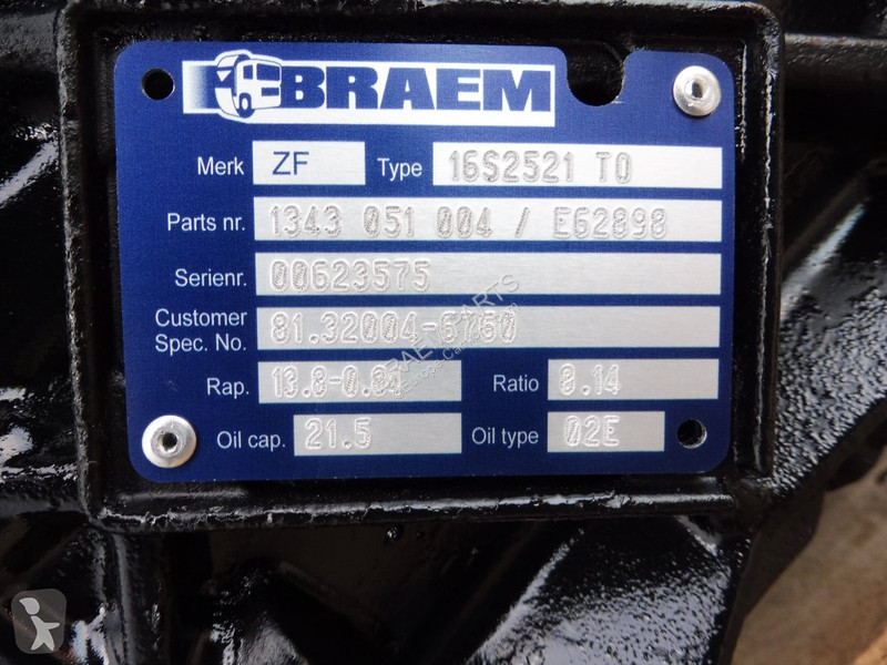 Vrachtwagenonderdelen ZF CGS VRBW IT - HV-A M10