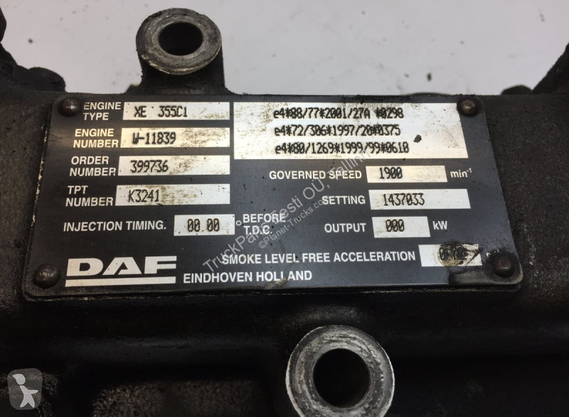 Pièces poids lourds DAF 95XF (01.97-12.02)