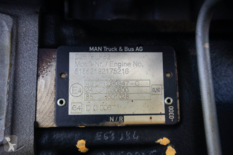 Reservdelar lastbilar MAN D2676L52 EURO6 460PS...