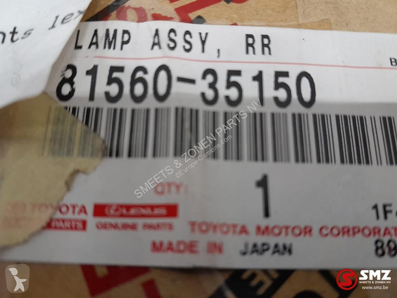Pièces poids lourds Toyota Lamp assy achter...