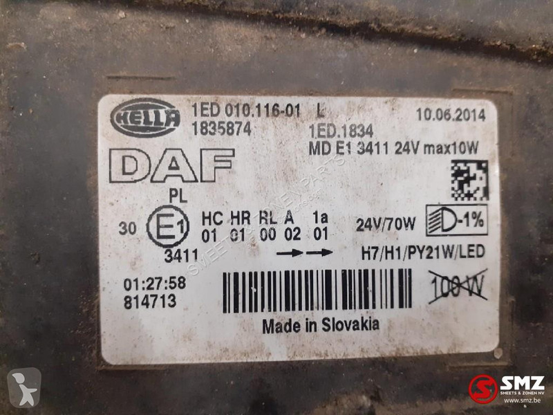 Vrachtwagenonderdelen DAF Occ koplamp links DAF