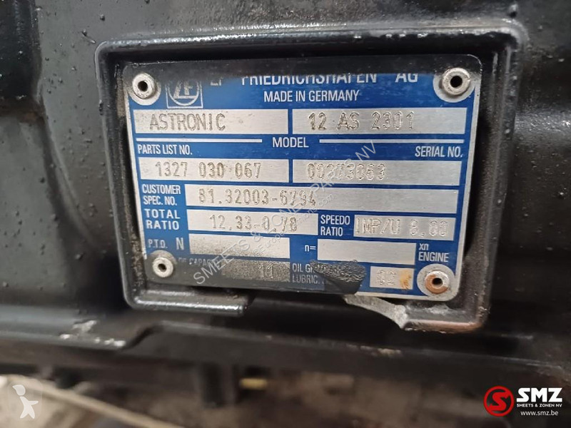 Reservdelar lastbilar MAN Occ versnellingsbak...