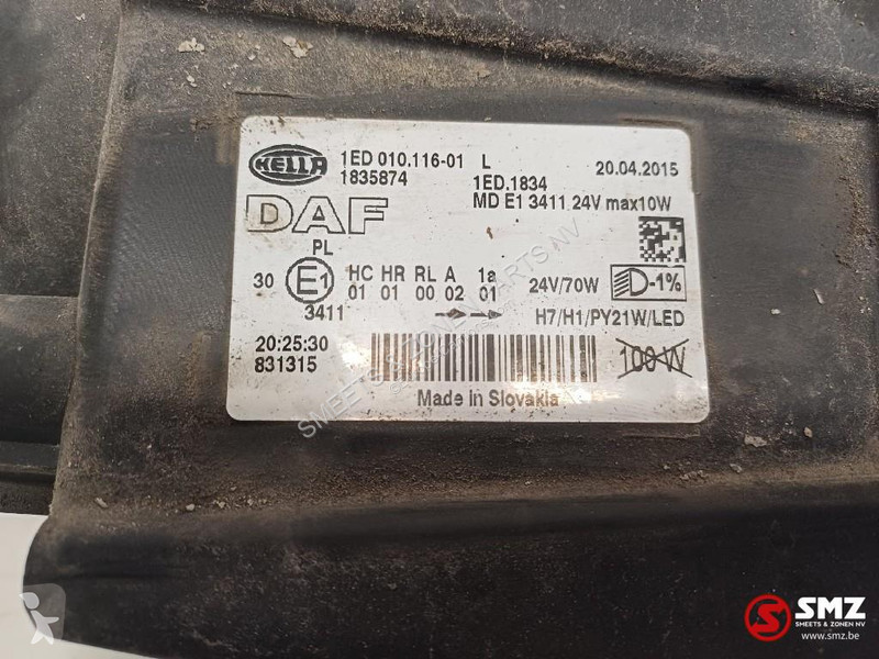 Reservdelar lastbilar DAF Occ koplamp links DAF