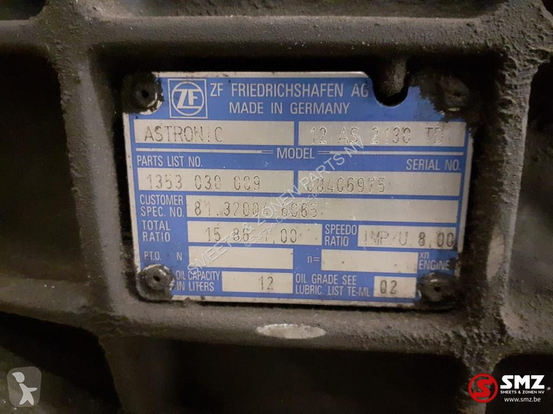 Reservdelar lastbilar MAN Occ versnellingsbak...