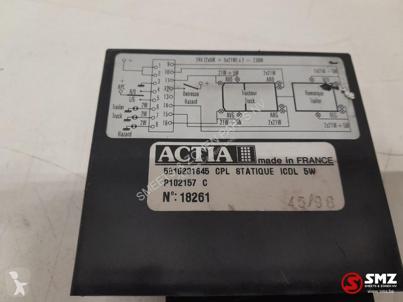 Reservdelar lastbilar Renault Occ ECU ACTIA...