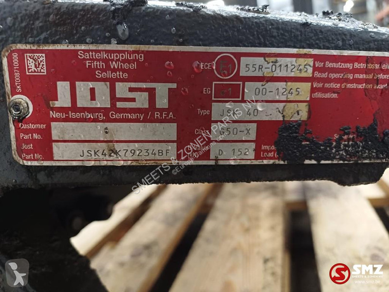 قطع غيار الآليات الثقيلة Jost Occ koppelschotel...