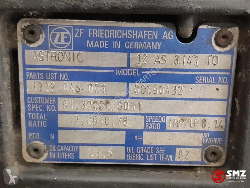 Reservdelar lastbilar MAN Occ Versnellingsbak MAN