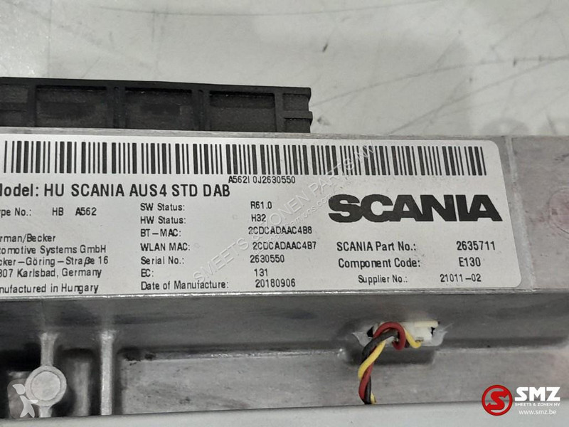 Reservedele til lastbil Scania Occ radio /...