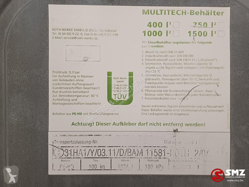 Reservedele til lastbil  Occ brandstoftank...