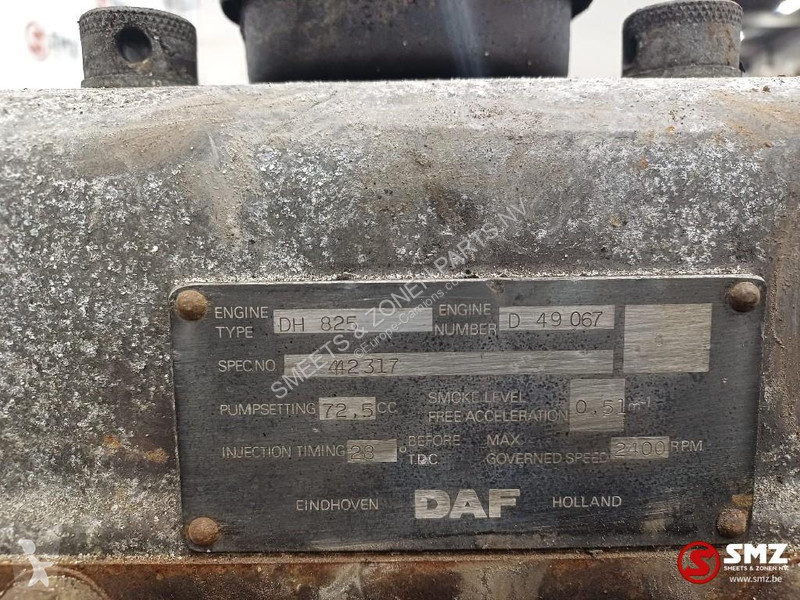 Vrachtwagenonderdelen DAF Occ motor DH825 DAF