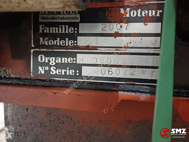 Náhradní díly pro kamiony Renault Occ motor...