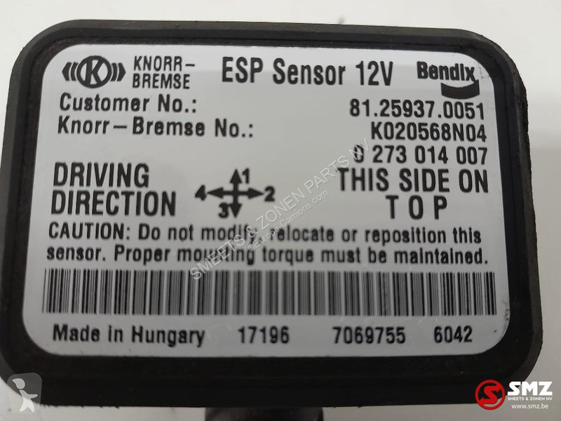 Reservdelar lastbilar MAN Occ ESP sensor MAN