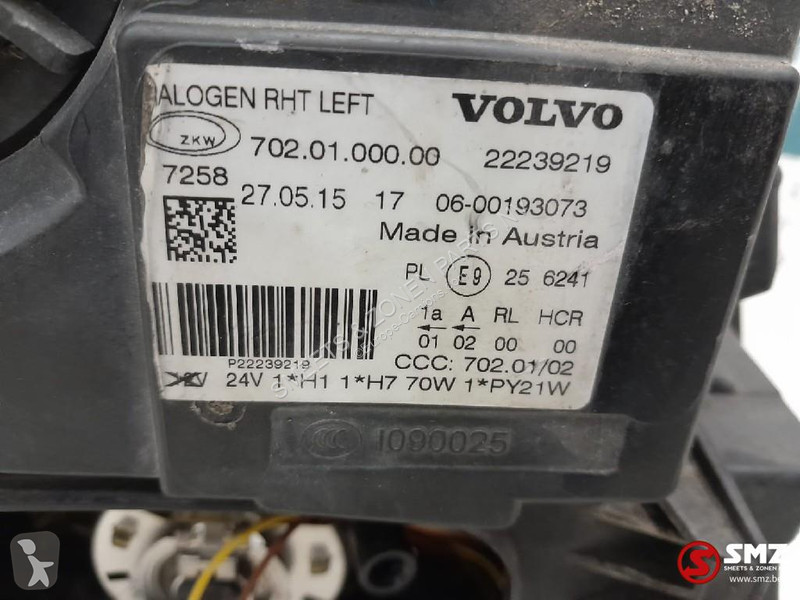 Náhradní díly pro kamiony Volvo Occ koplamp...