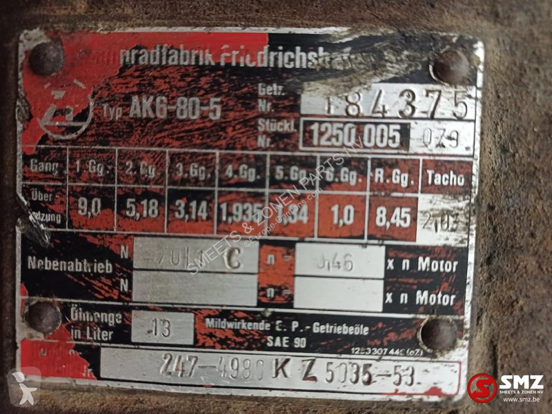 Reservdelar lastbilar Deutz Occ motor F6L413V...