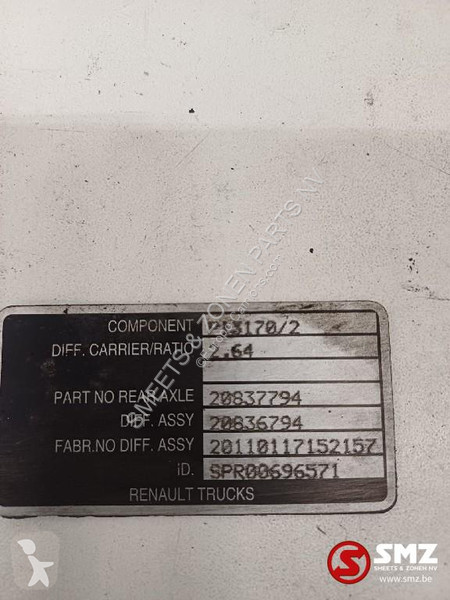 Reservdelar lastbilar Renault Occ differentiëel...