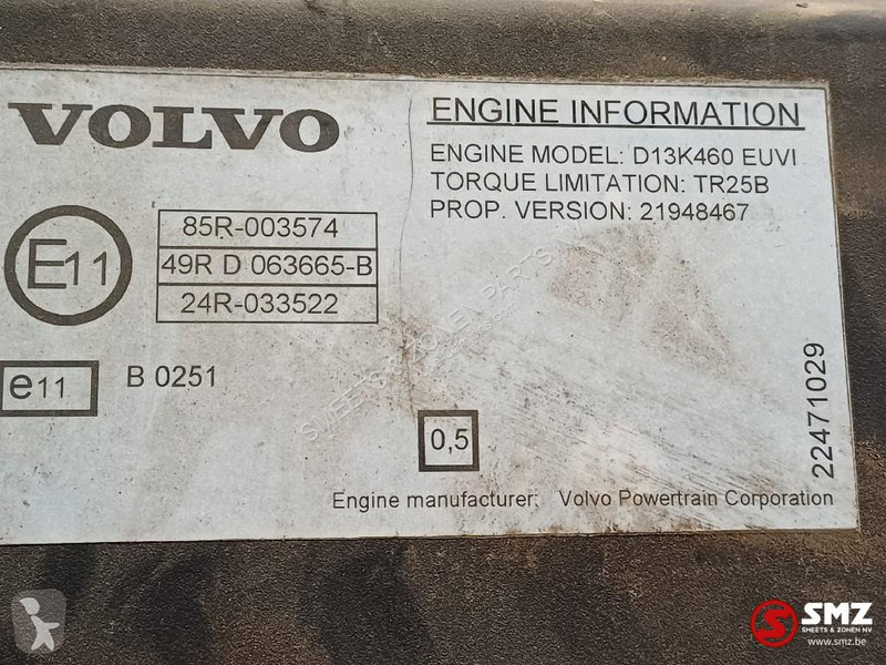 Reservedele til lastbil Volvo Occ motor D13K...