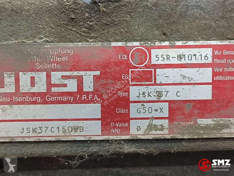 Vrachtwagenonderdelen Jost Occ koppelschotel +...