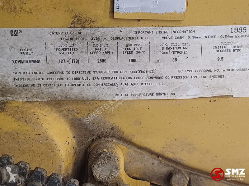 Reservdelar lastbilar Caterpillar Occ motor D6M...