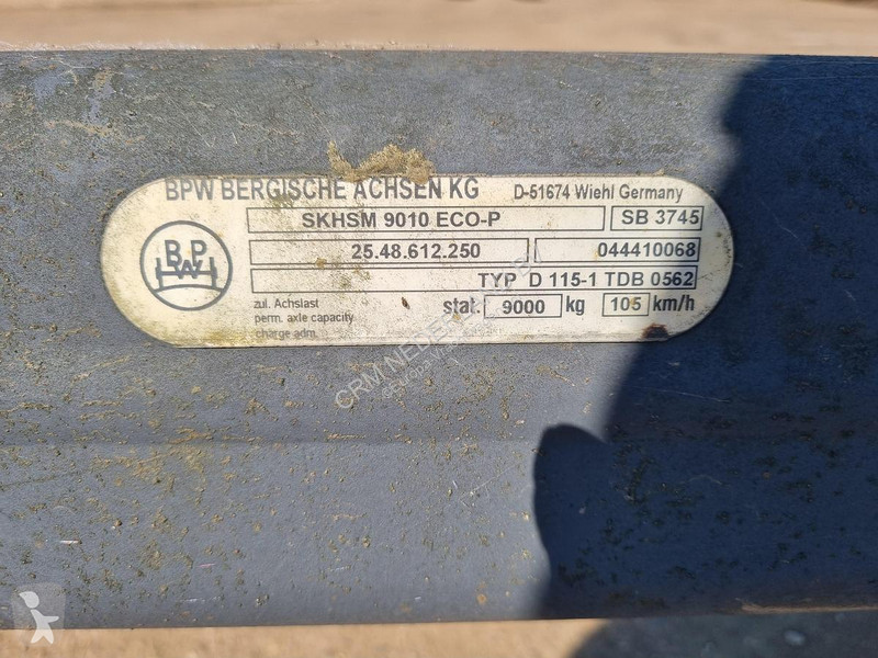Vrachtwagenonderdelen BPW SKHSM 9010 ECO-P