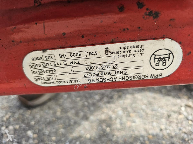 Vrachtwagenonderdelen BPW SHSF 9010 ECO-P