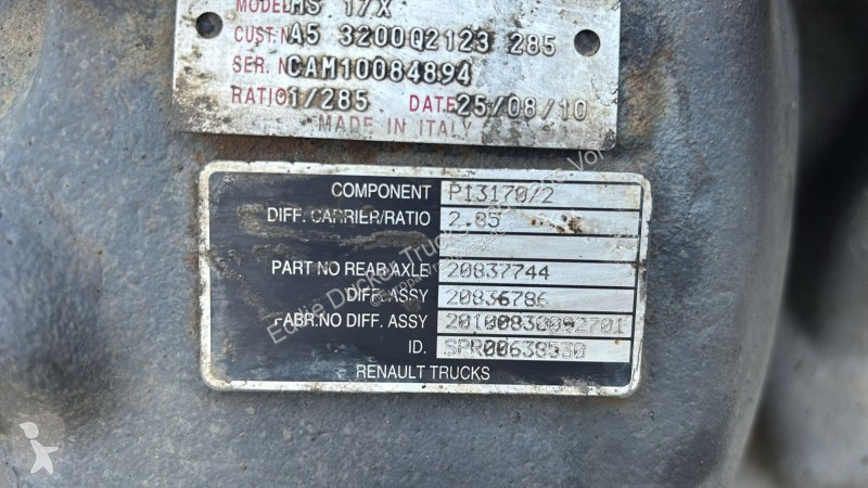 Reservdelar lastbilar Renault 7837744 /...