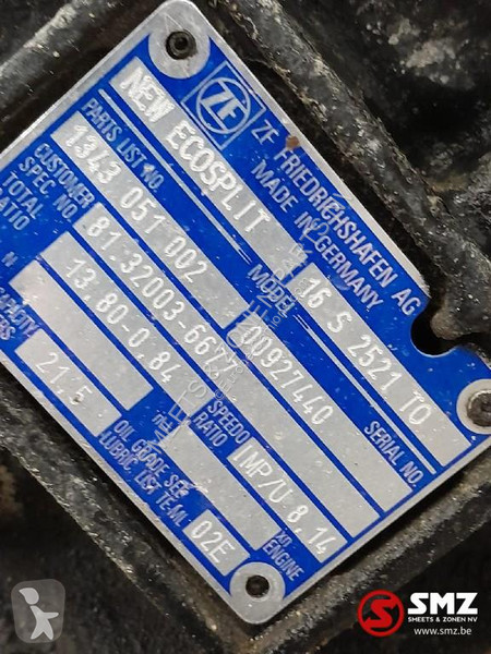 Reservdelar lastbilar MAN Occ versnellingsbak +...