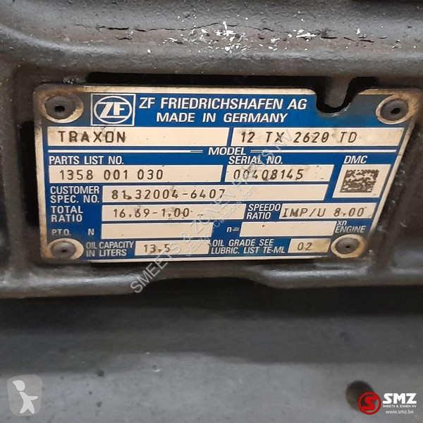 Reservdelar lastbilar MAN Occ versnellingsbak...
