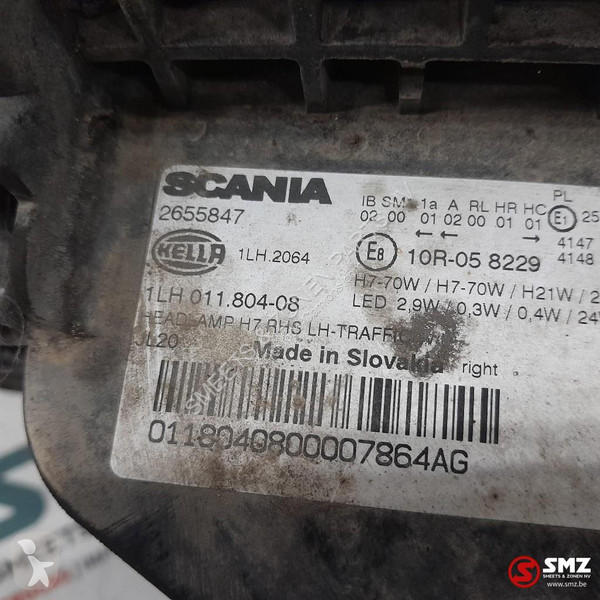 Reservdelar lastbilar Scania Occ koplamp rechts...