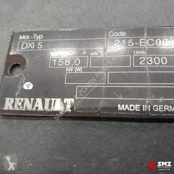 قطع غيار الآليات الثقيلة Renault Occ motor DXI5...