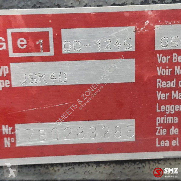 قطع غيار الآليات الثقيلة Jost Occ koppelschotel...