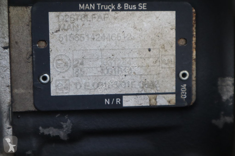 MAN D2676LFAF EURO6 510PS truck part
