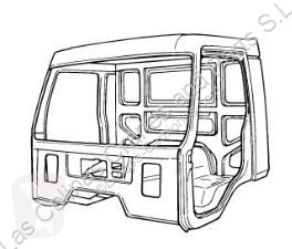 قطع غيار الآليات الثقيلة Renault Cabine...