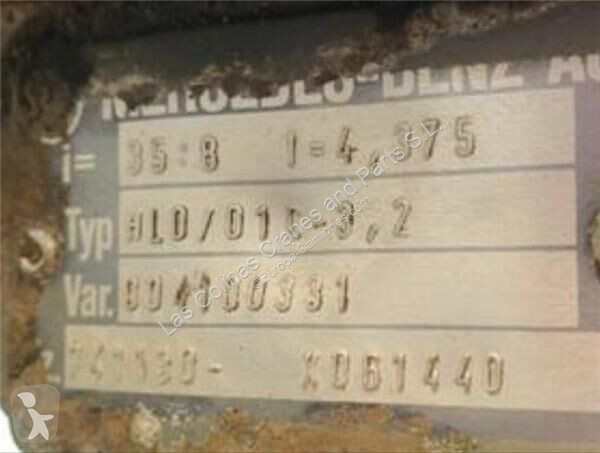 قطع غيار الآليات الثقيلة Mercedes Différentiel...