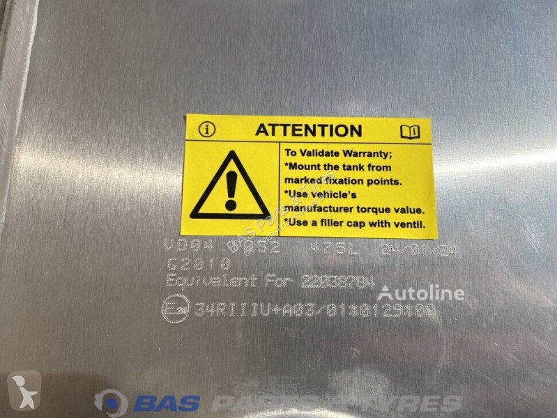 قطع غيار الآليات الثقيلة Volvo 475 Liter
