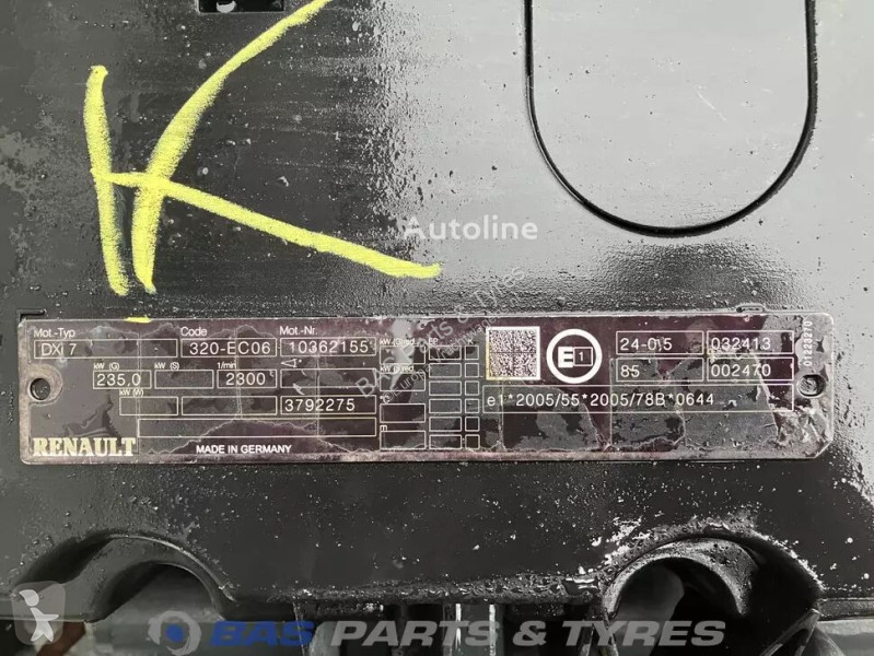 Pièces poids lourds Renault