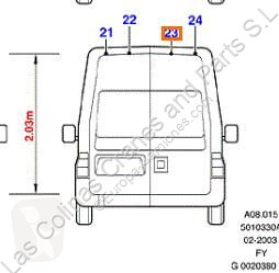 Pezzi di ricambio per mezzi pesanti Ford Porte...
